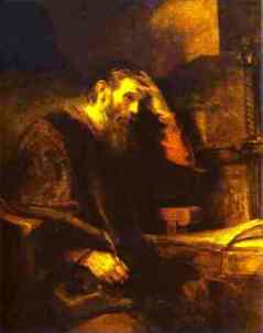 Rembrandt, The Apostle Paul